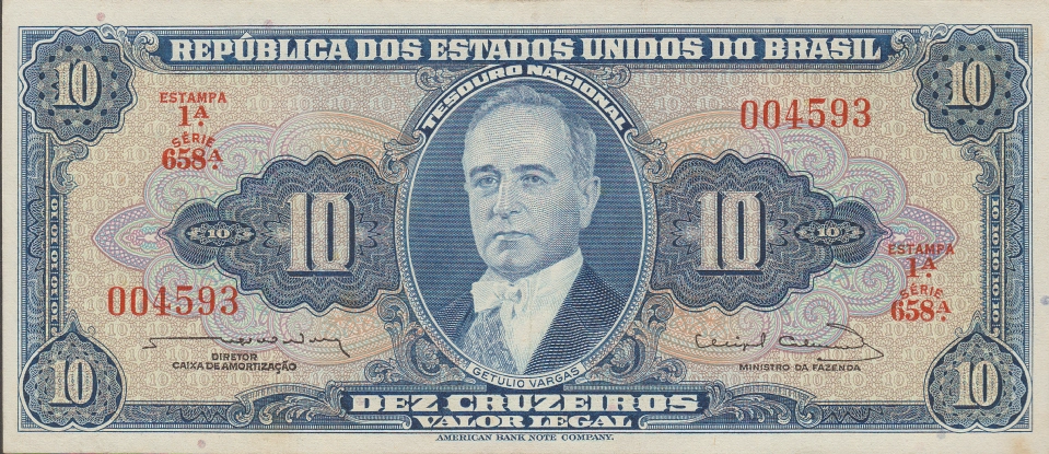 Imagem da frente da cédula